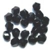 20 10mm Faceted Black Nugget Firepolish Beads